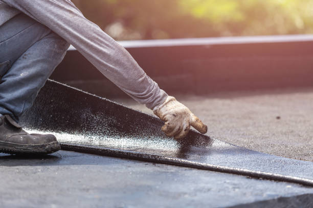 Professional Crawl Space Encapsulation technician working in Fairwater, WI